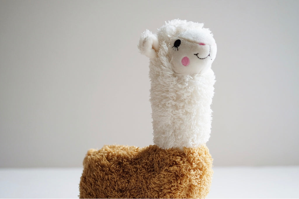 Plush Toy Alpaca Toffee