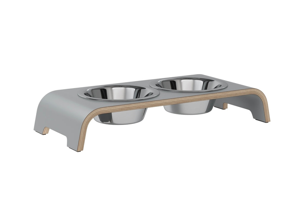 dogBar® Grey with Stainless Steel