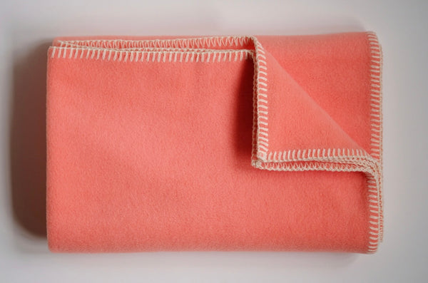 Dog Blanket Soft Fleece Coral