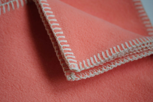 Dog Blanket Soft Fleece Coral