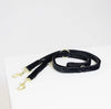 Dog Leash Velvet Black