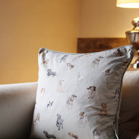 'Happy Dog' Cushion