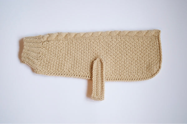 Alpaca Cape Beige