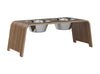 dogBar® Walnut with Stainless Steel