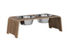 dogBar® Walnut with Stainless Steel