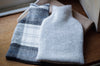 Pure Wool Hot Water Bottle Light Grey