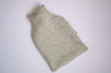Pure Wool Hot Water Bottle Light Grey