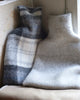 Pure Wool Hot Water Bottle Light Grey