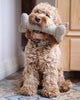 Tweed Bone Dog Toy Beige